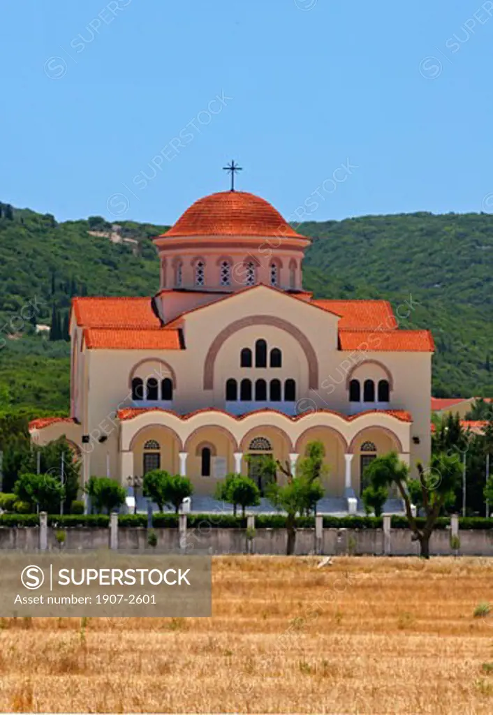 Sissia monastery on the west coast of Cephalonia island  Ionian archipel  Greece