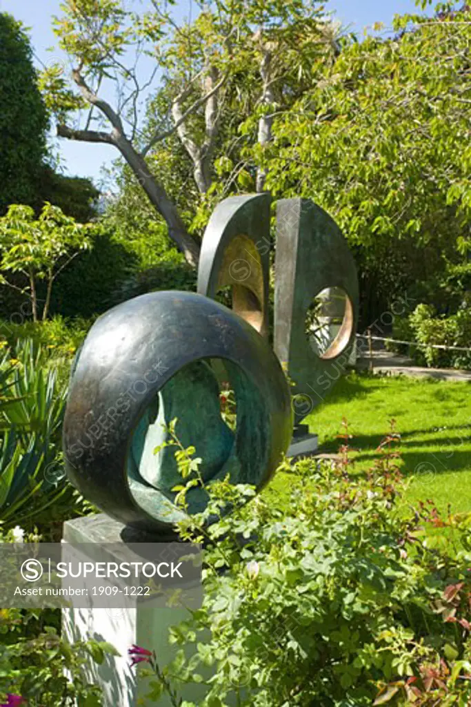 Barbara Hepworth Museum and Garden in St Ives Cornwall West Country England UK United Kingdom GB Great Britain British Isles Europe EU