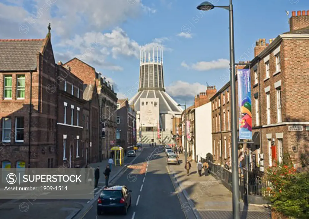 Roman Catholic Cathedral Liverpool Merseyside England UK United Kingdom GB Great Britain British Isles Europe EU