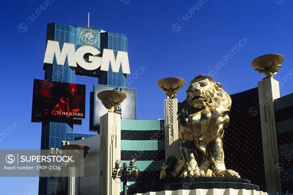 Las Vegas MGM Grand Hotel Las Vegas City Nevada USA United States of America North This image replaces image AH14D8