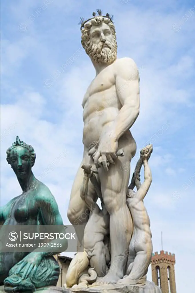 Statue of Neptune in the