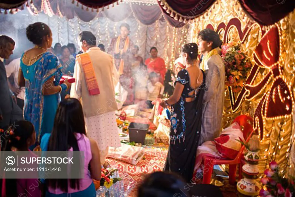 Hindi Wedding  Trou D Eau Douce  Mauritius  Africa