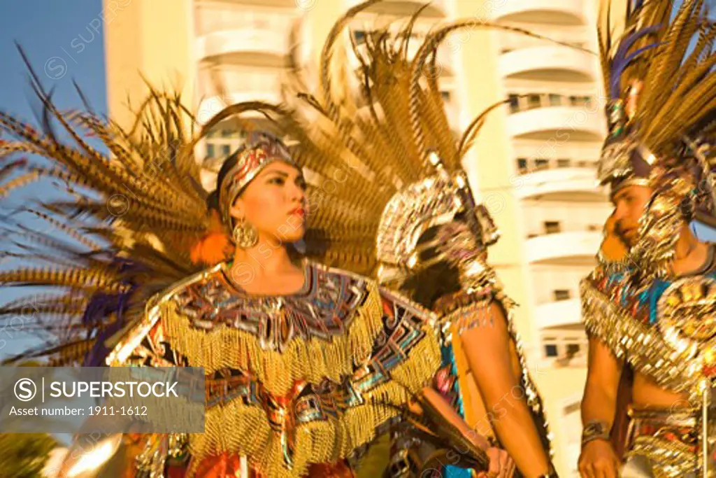 Carnival Mazatlan  one of North Americas largest Carnival Celebration  Mazatlan  Sinaloa State  Mexico
