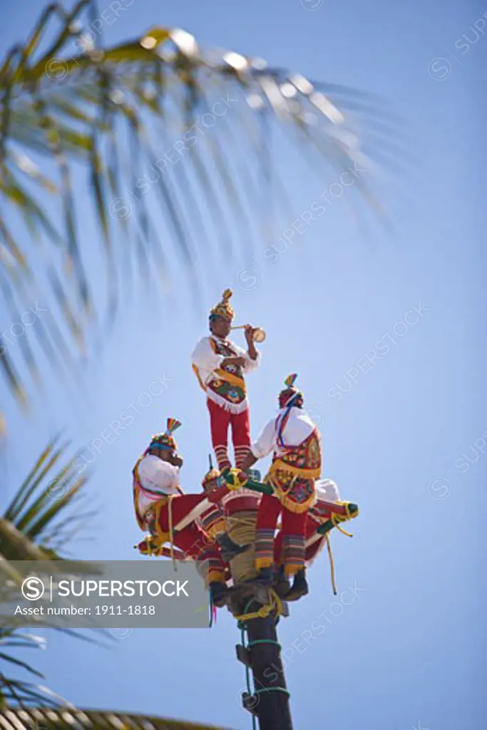 performers at Folkloric Show at Aztec Theater  Golden Zone  Mazatlan  Sinaloa State  Mexico