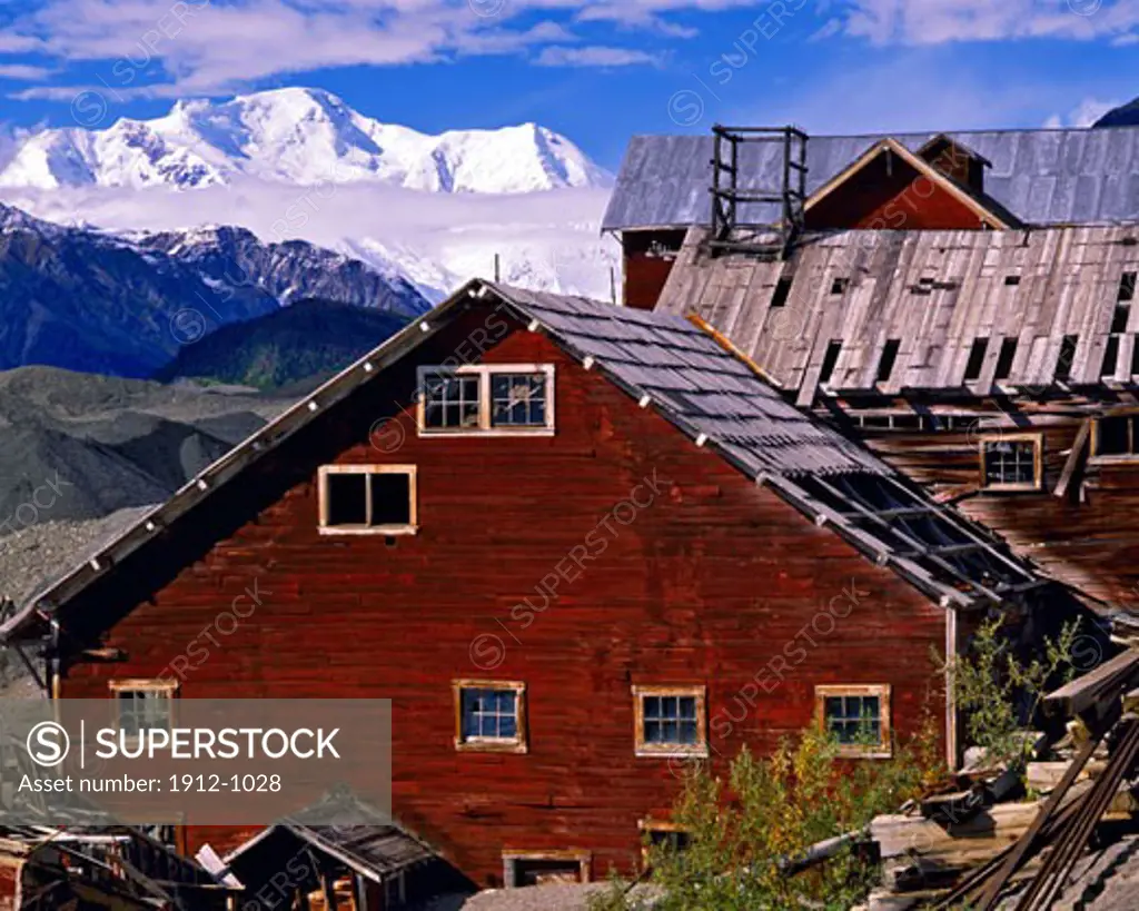 Kennicott Copper Mining Ghost Town  1911-38  Wrangell - St Elias National Park  Preserve  Alaska