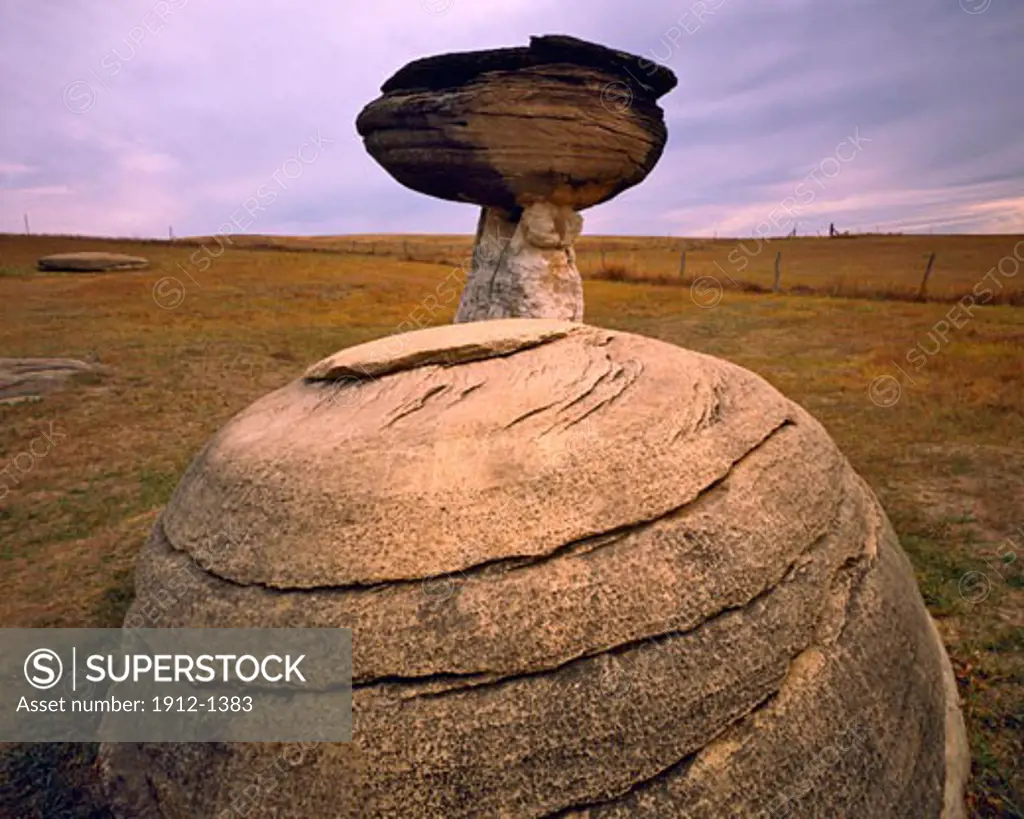 Mushroom Rocks  Mushroom Rocks State Preserve  Kansas