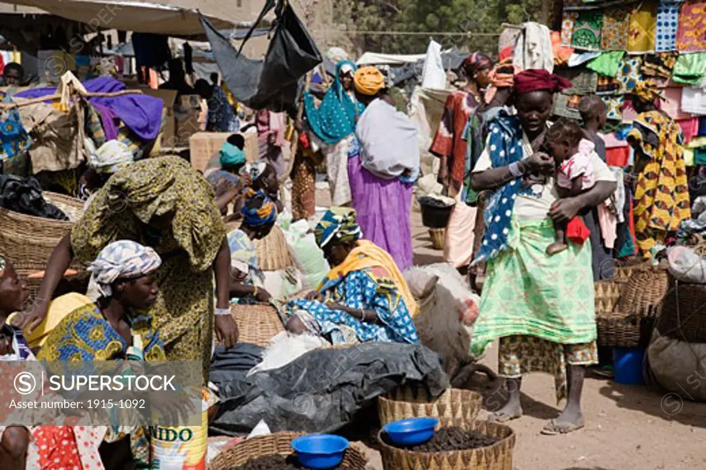 Monday Market in Djenne Djenne Mali