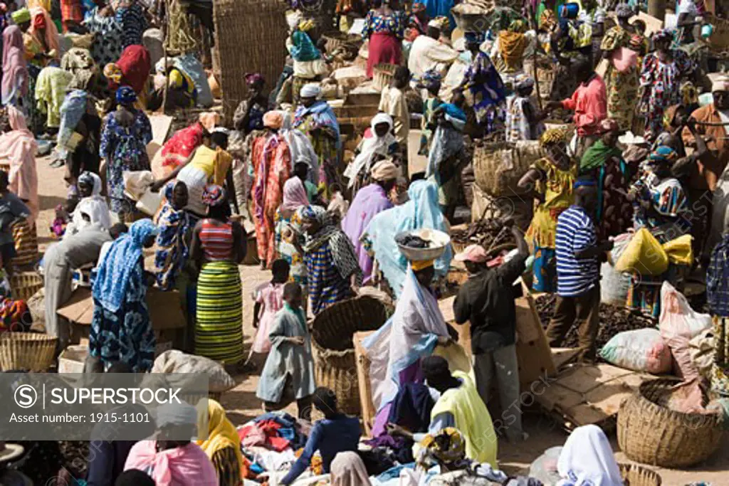 Monday Market in Djenne Djenne Mali