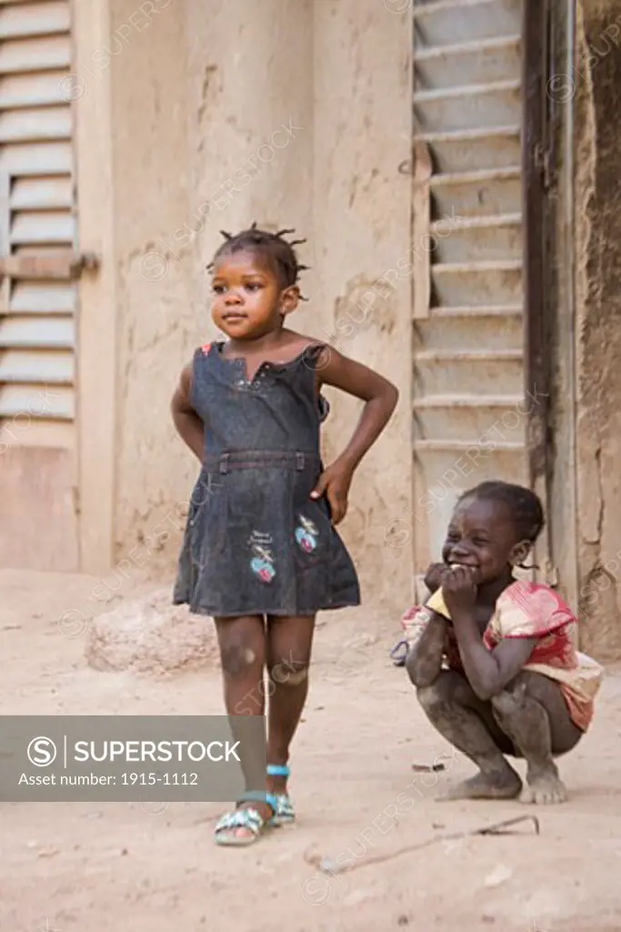 Children in Djenne Djenne Mali