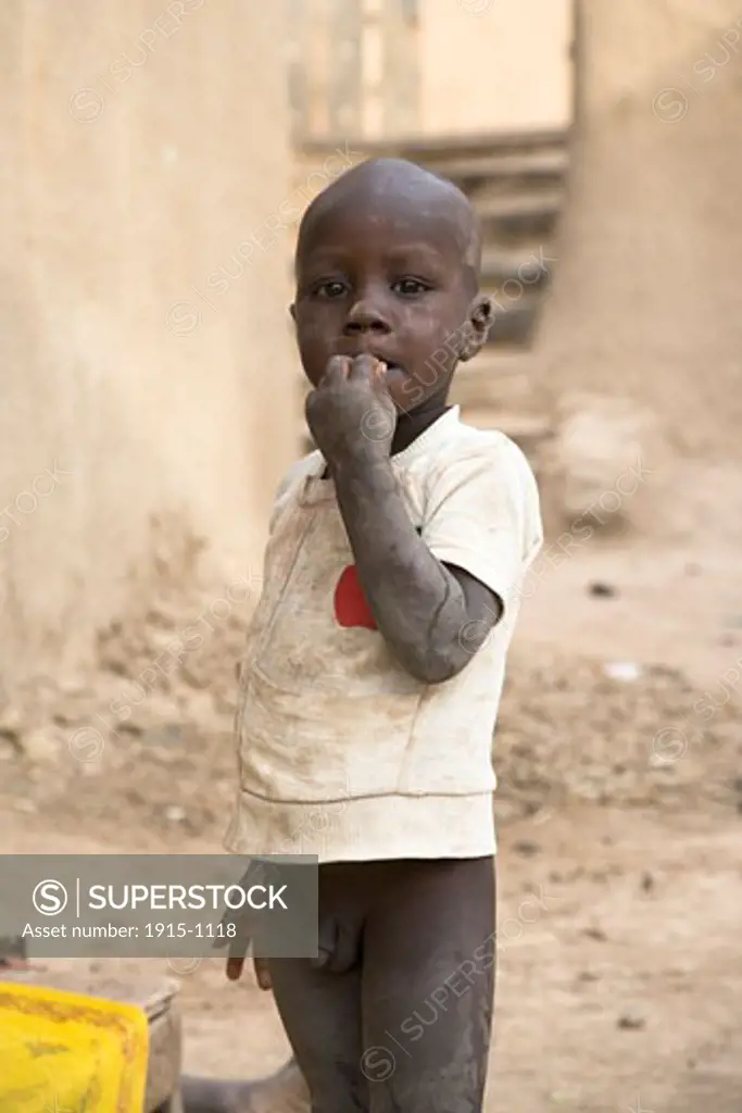 Child in Djenne Djenne Mali
