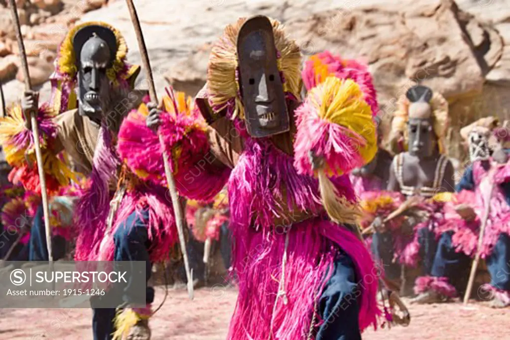 Dogon DanceTireli  Bandiagara Escarpment Mali