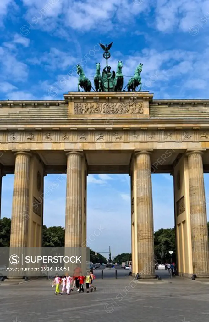 Brandenburg Gate.Berlin. Germany