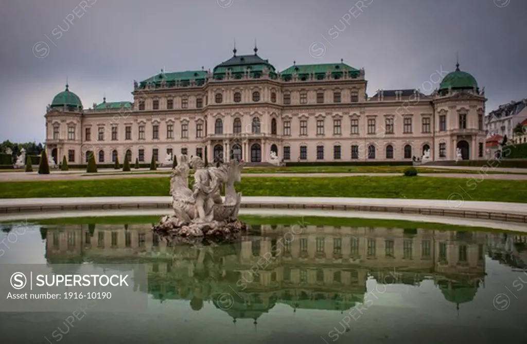 Belvedere palace,Vienna, Austria, Europe