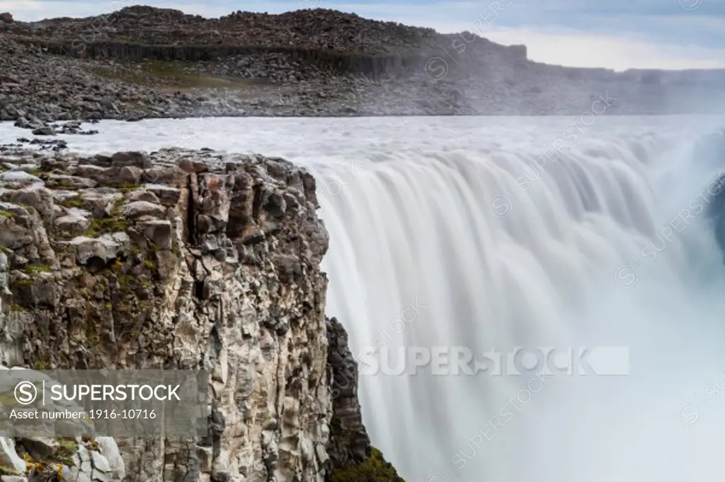 Dettifoss waterfall. Jokulsargljufur National Park. Iceland.