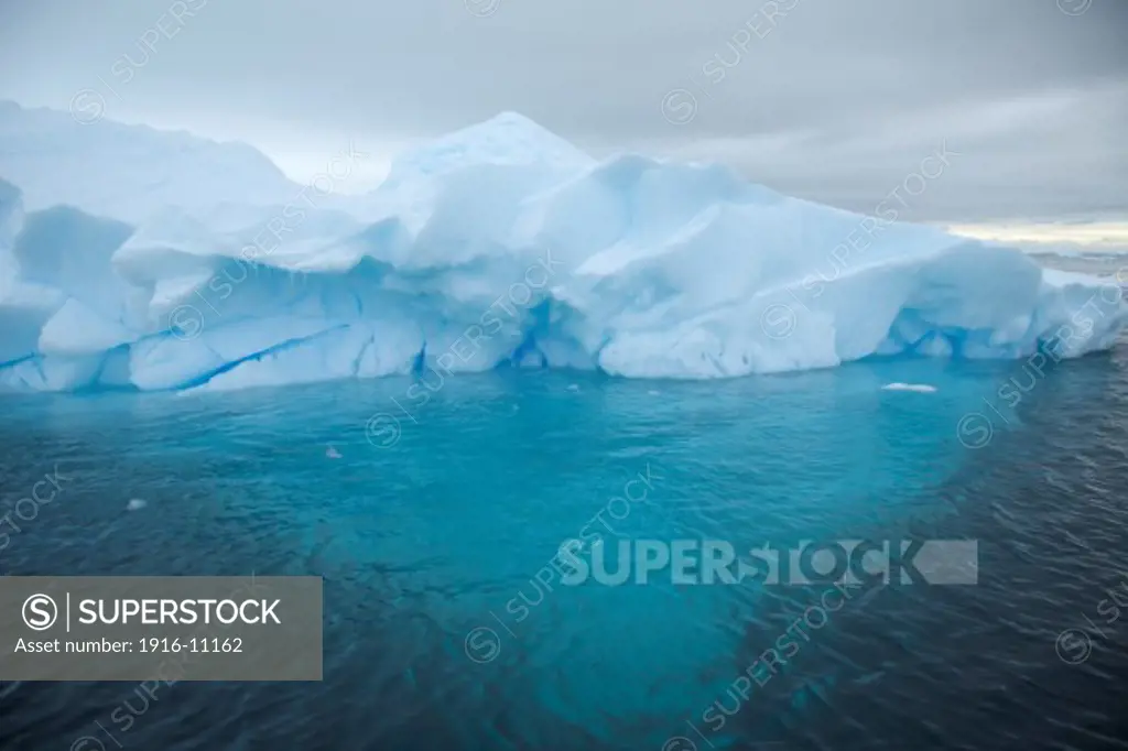 Iceberg grounded in shallow bay. Antarctica Dallman Bay, Gerlache Strait and Schollaert Channel, Palmer Archipelago