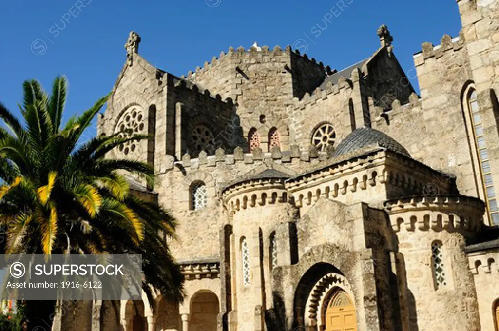 Spain, Galicia, Ourense, Carballino, Temple of La Vera Cruz