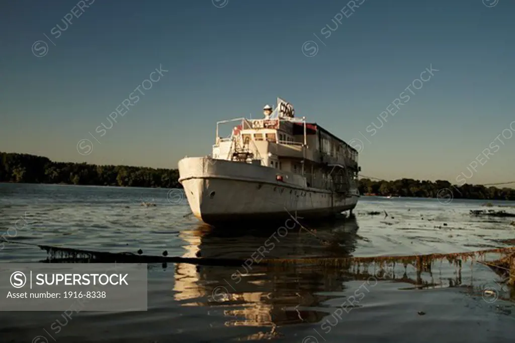 Belgrade's disco boat