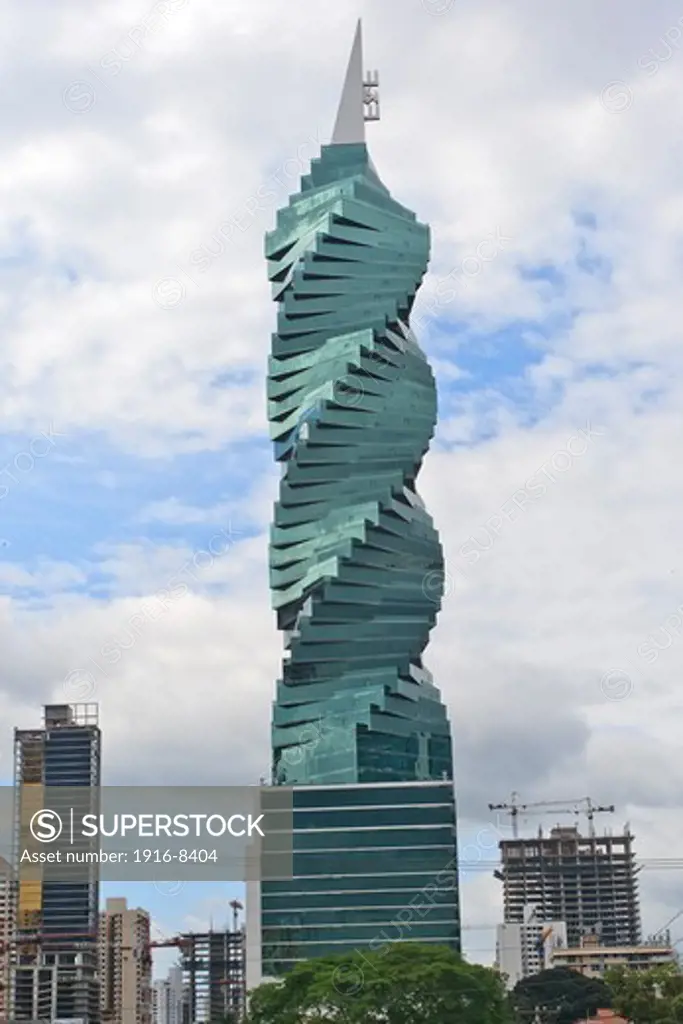 F&F Tower known as the Revolution Tower, The tower, which resembles a strand of DNA, Panama
