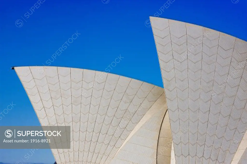 Abstracts of the Sydney Opera House, Sydney, New South Wales, Australia