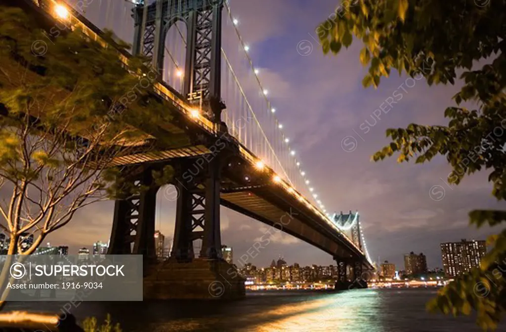 Manhattan bridge,New York City, USA