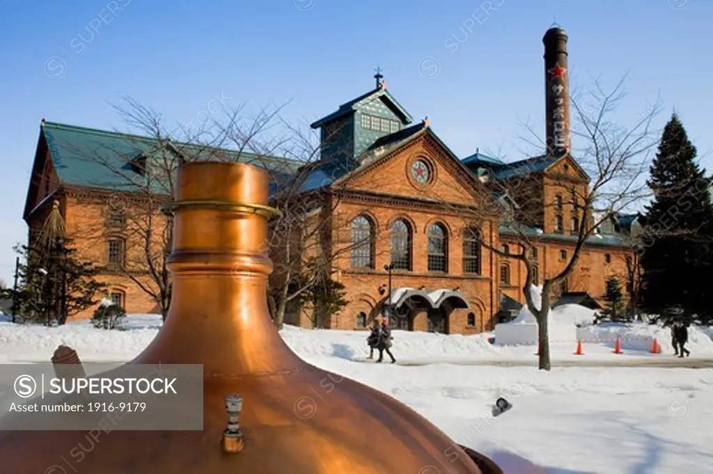 Sapporo Beer Museum and Beer gardens,the former Sapporo Brewery,Sapporo, Hokkaido, Japan