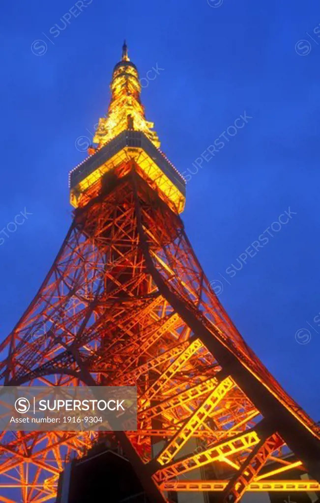 Tokyo tower.Tokyo city, Japan, Asia