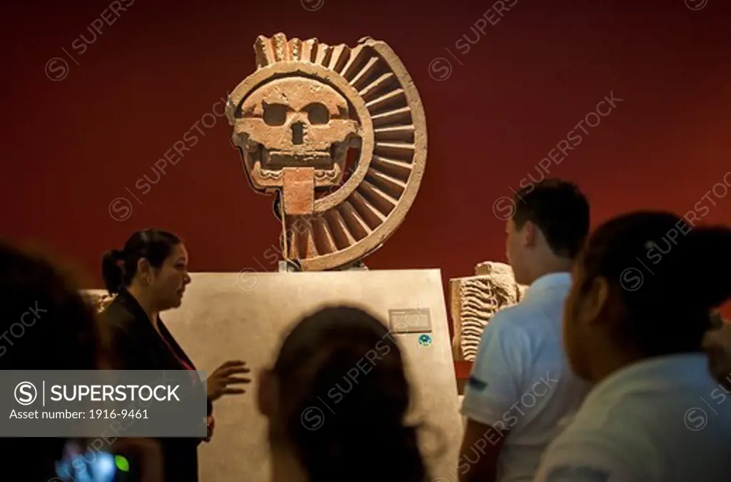 Death complex, National Museum of Anthropology. Mexico City. Mexico