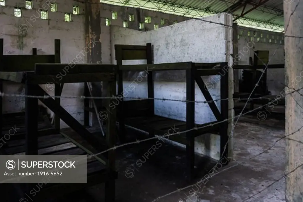 Maintained inmates dormitory of former pentitentiary colony, Gorgona island