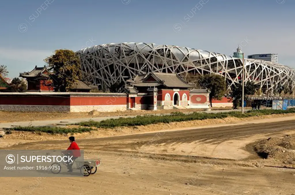 National Olympic Stadium,  by Herzog and Meuron,Beijing, China