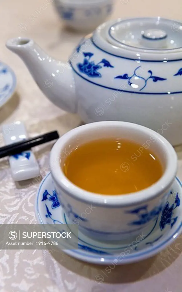 Chinese tea in reustarant of The Peninsula Hotel,Salisbury Road,Hong Kong, China,Hong Kong, China