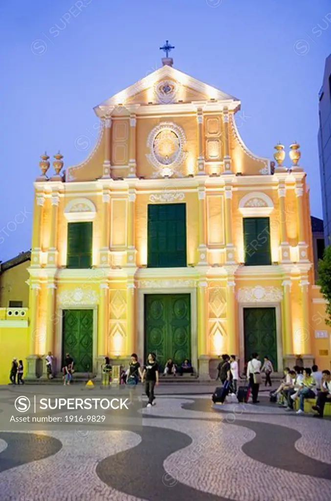 St Dominic´s Church, in St Dominic´s square,Macau,China