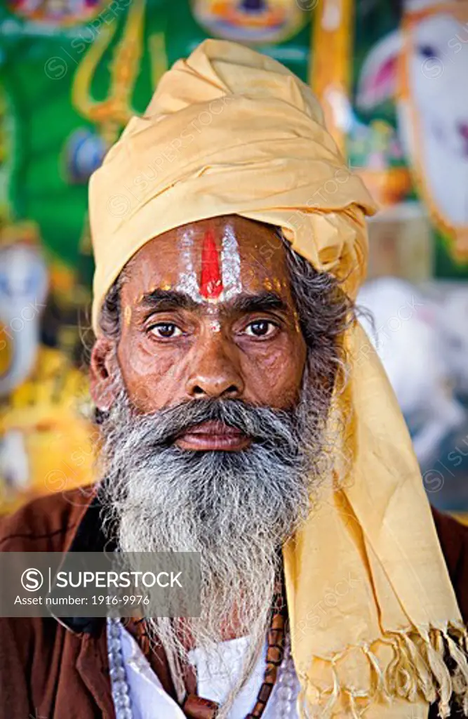 Sadhu (holy man),near Brahma temple,pushkar, rajasthan, india
