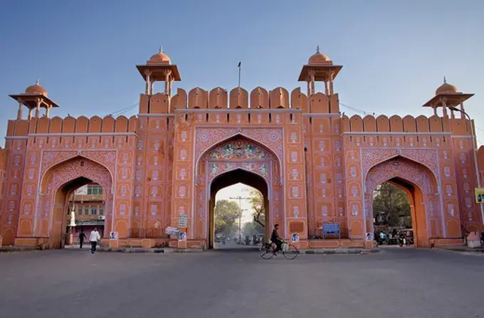 Ajmeri Gate. Jaipur. Rajasthan,India