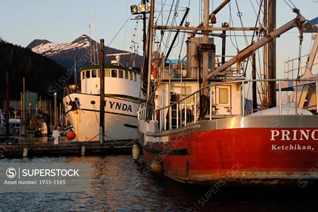Ketchikan Harbor Inside Passage Alaska