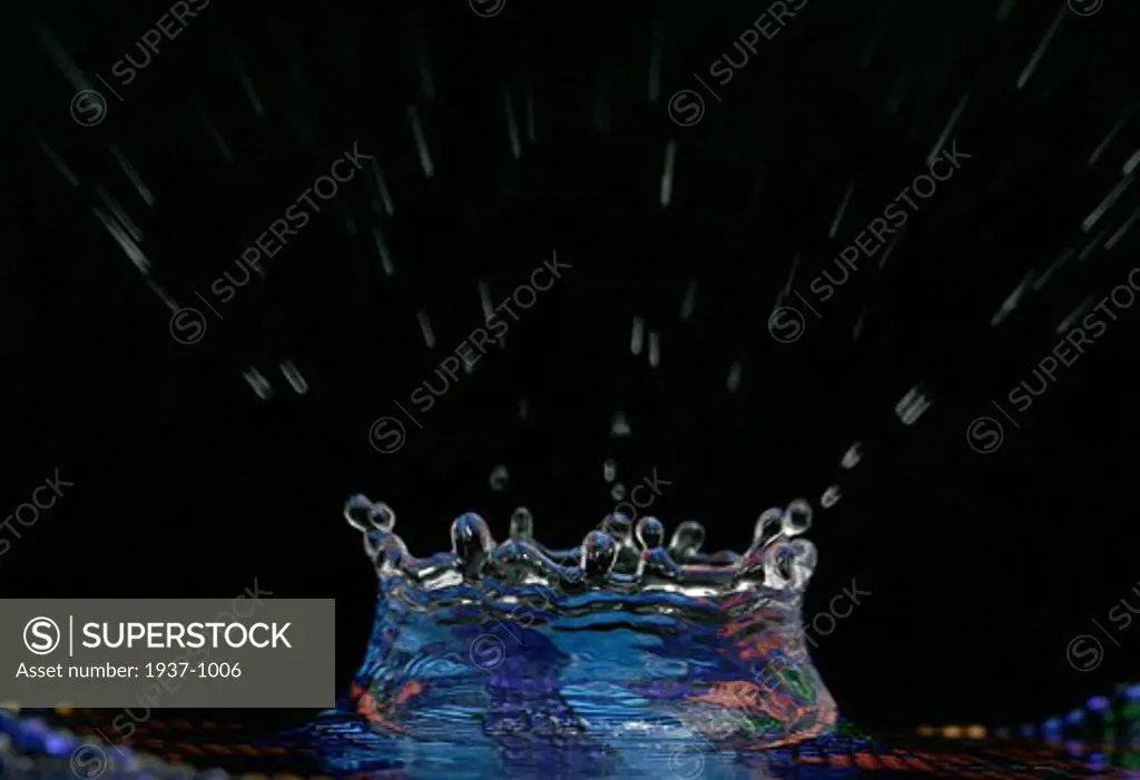 Imagenes de gotas de agua con colores