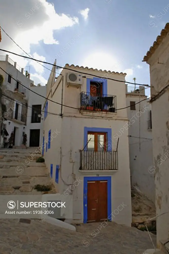 Houses of Dalt Vila  Ibiza