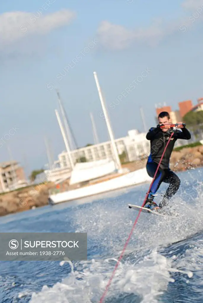 Water Ski and wakeboard in Ibiza  Spain