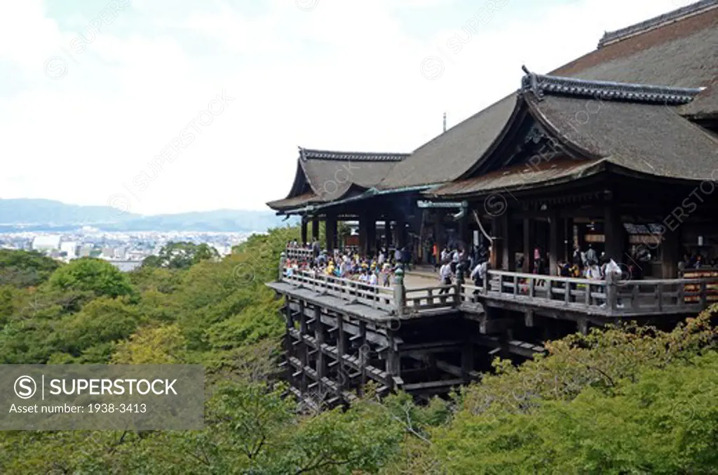 Kiyomizu-Dera Temple in Kyoto, Kyoto Prefecture, Honshu, Japan