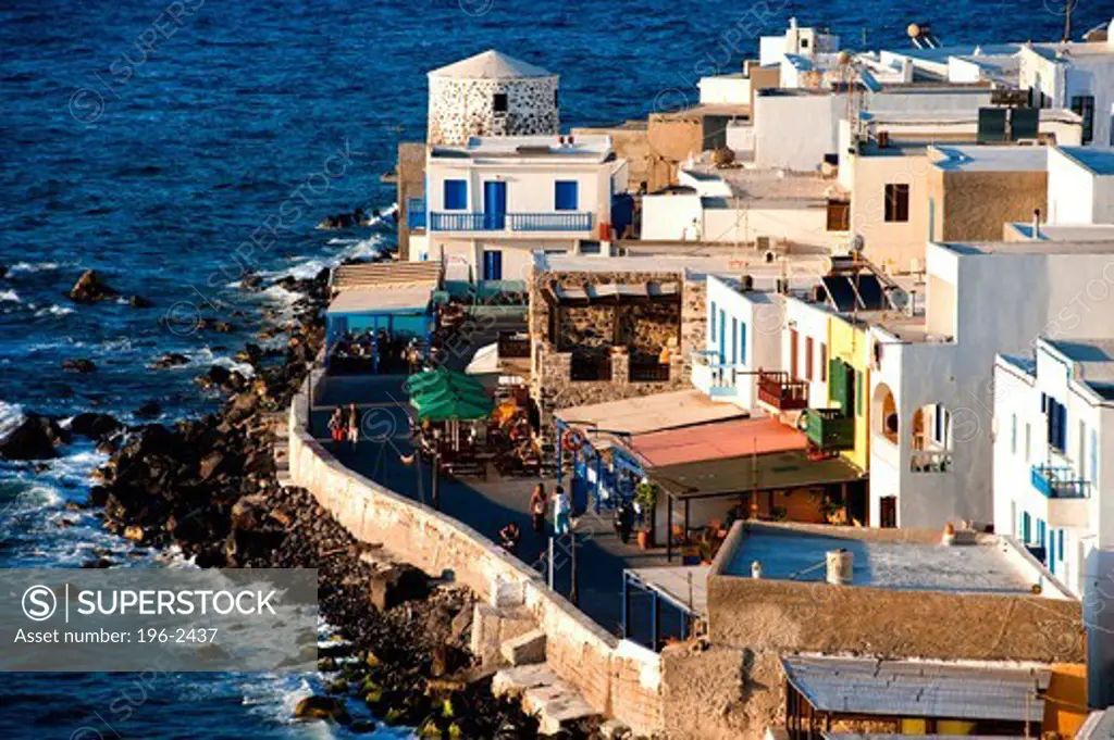 Greece, Dodecanese, Nisiros Island, Townscape