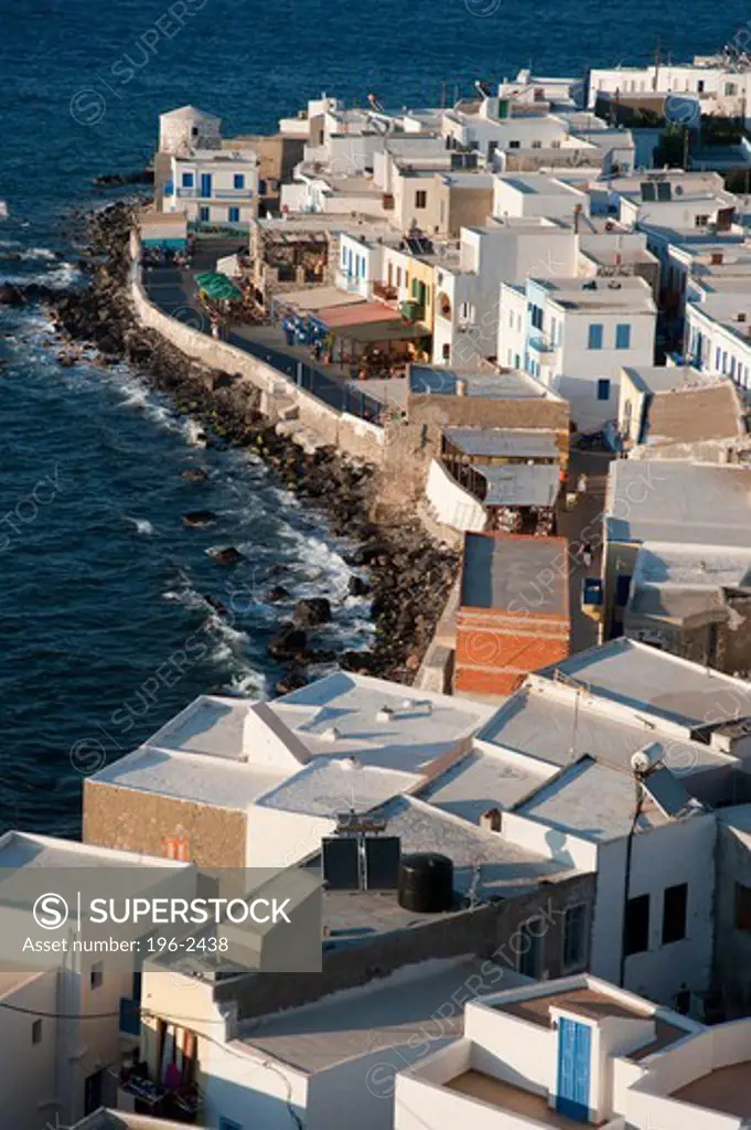 Greece, Dodecanese, Nisiros Island, Townscape