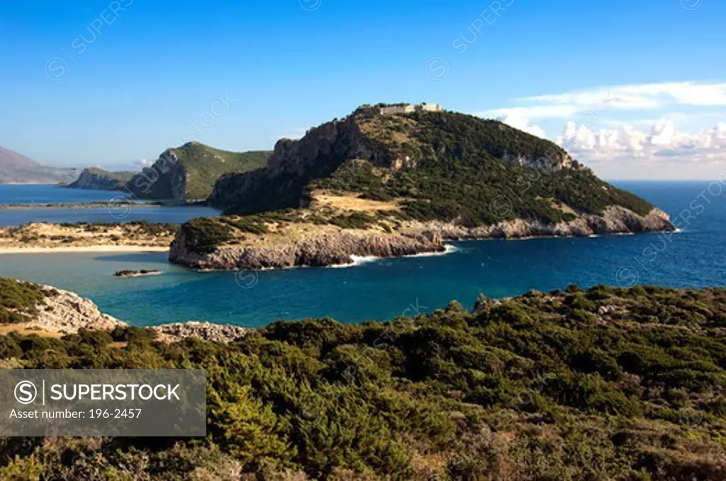 Greece, Peloponissos, Pylos, Sea coast