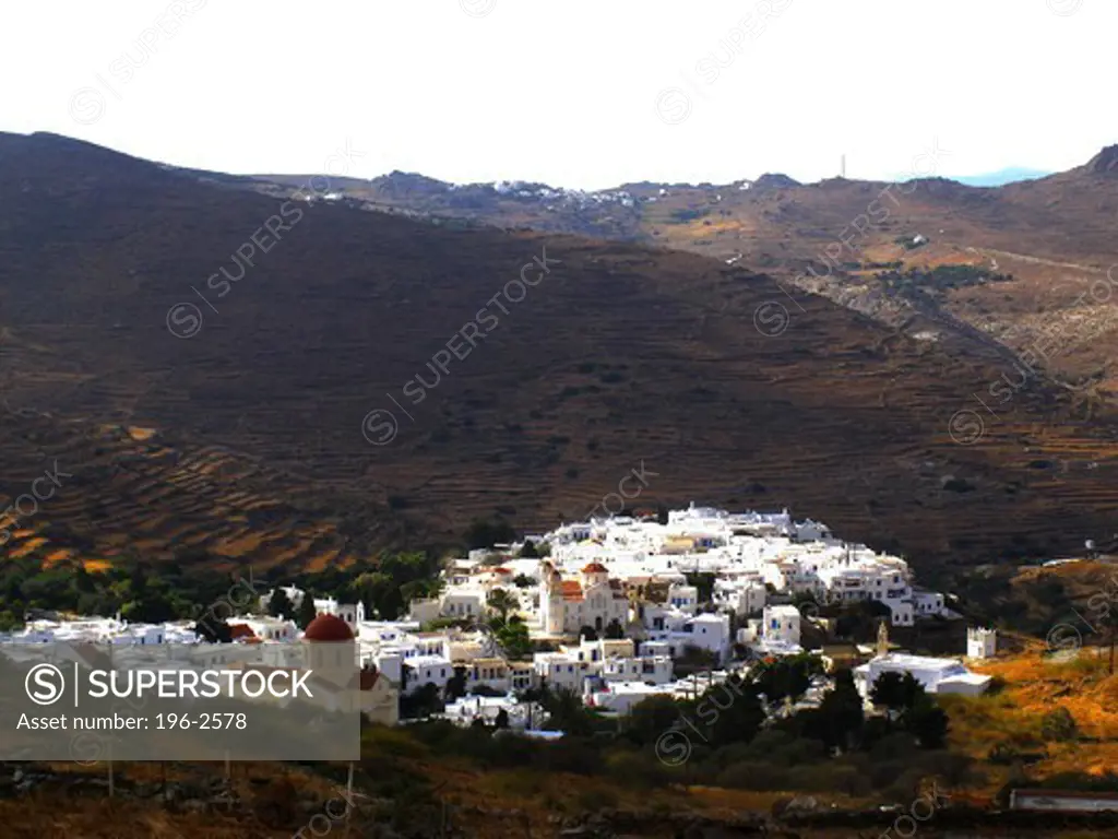 Greece, Cyclades, Tinos island, Pyrgos village