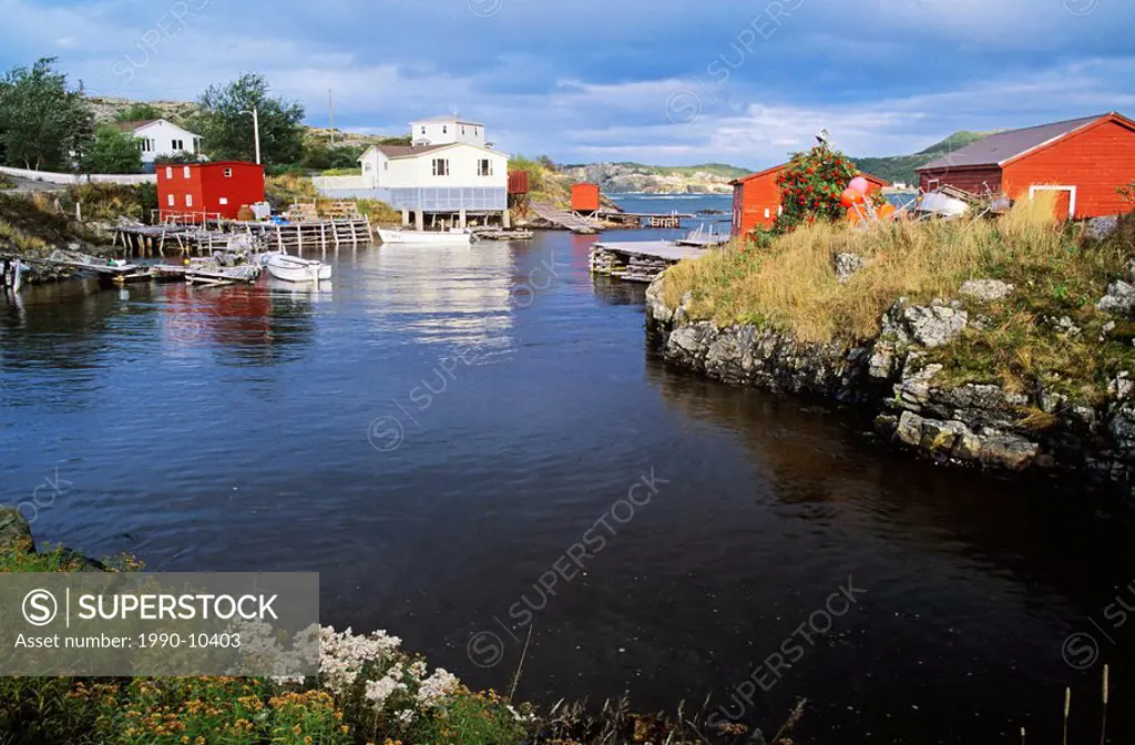 Fishing village of Salvage, Newfoundland, Newfoundland and Labrador, Canada