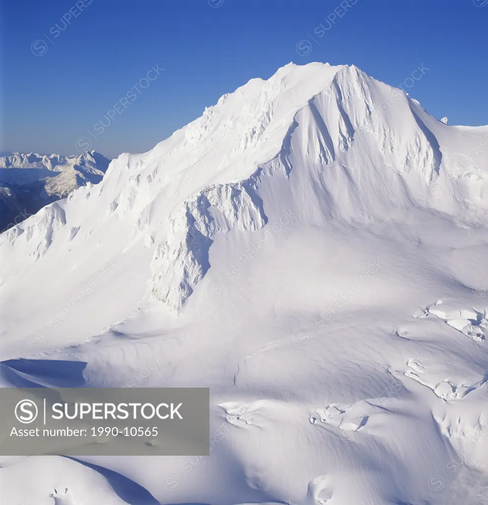 Mount Garibaldi in Winter, Garibaldi Provincial Park, British Columbia, Canada.