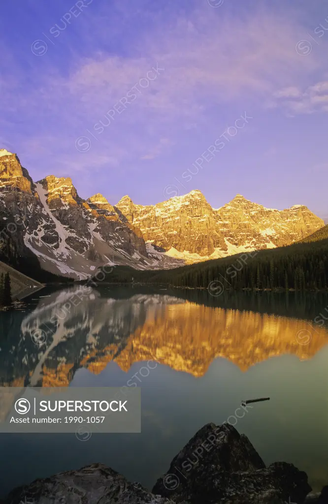 Moraine Lake and the Valley of the Ten Peaks, Banff National Park, Alberta, Canada