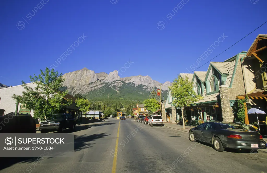 Main Street, Canmore, Alberta, Canada