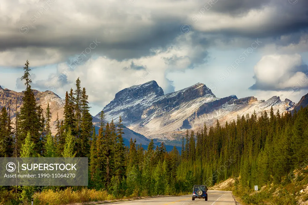 Icefield Parkway, Banff national Park, Alberta, Canada