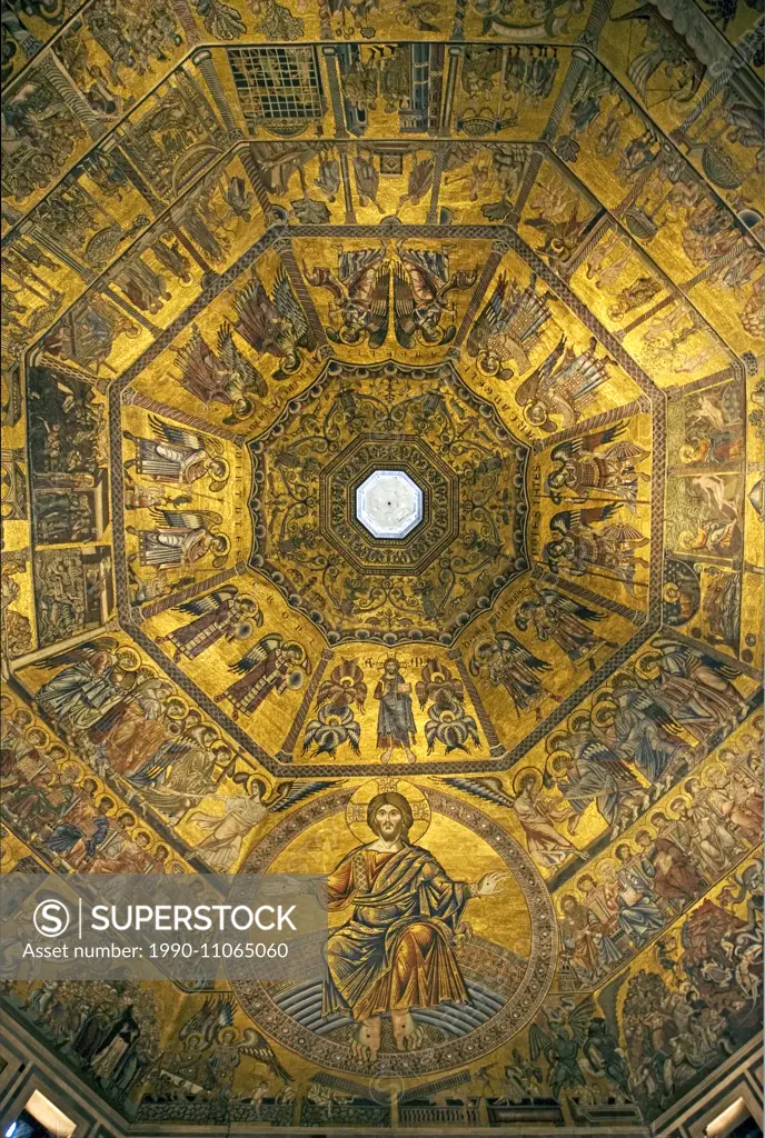 Florence Baptistery ceiling mosaic