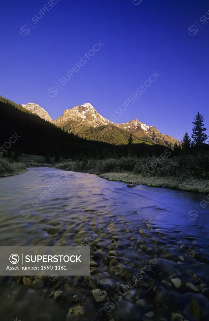 Mount Murray and Smith-Dorrien Creek, Peter Lougheed Provincial Park, Kananaskis Country, Alberta, Canada