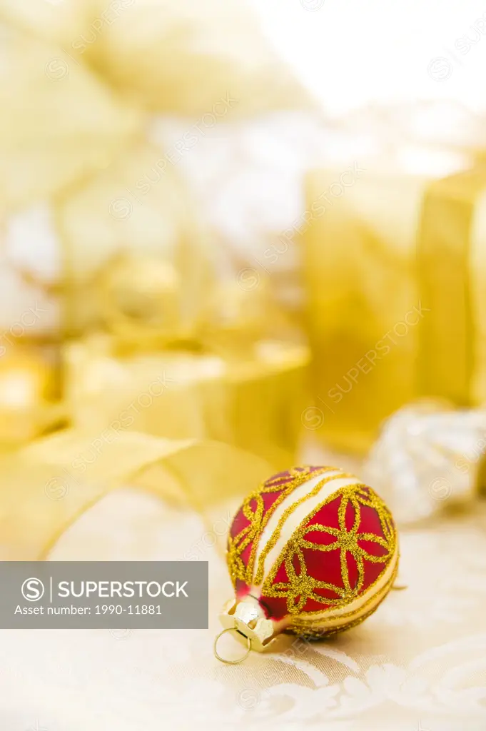 christmas decoration, ornaments, gifts, Montreal, Quebec, Canada